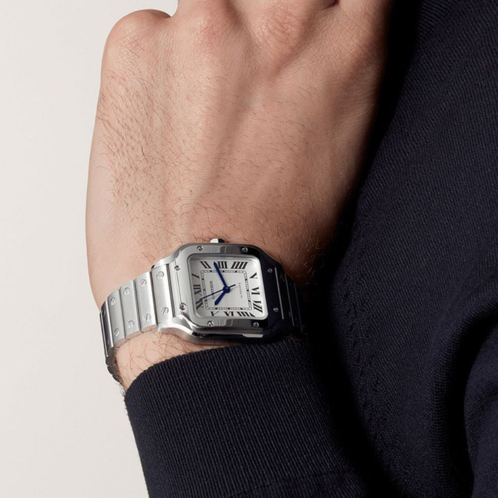 Cartier Santos Quartz – Classic Square Luxury Watch