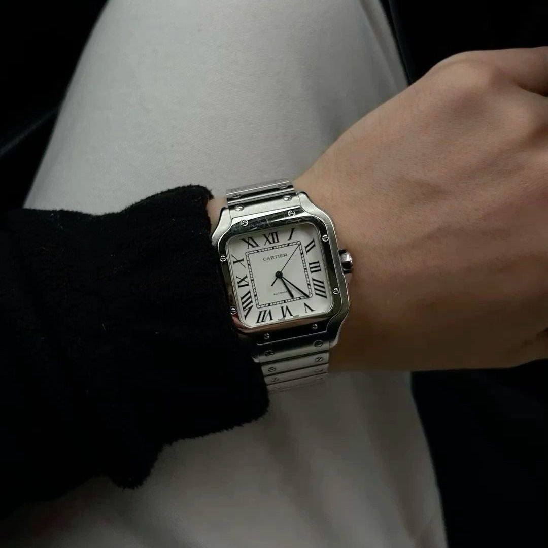 Cartier Santos Quartz – Classic Square Luxury Watch
