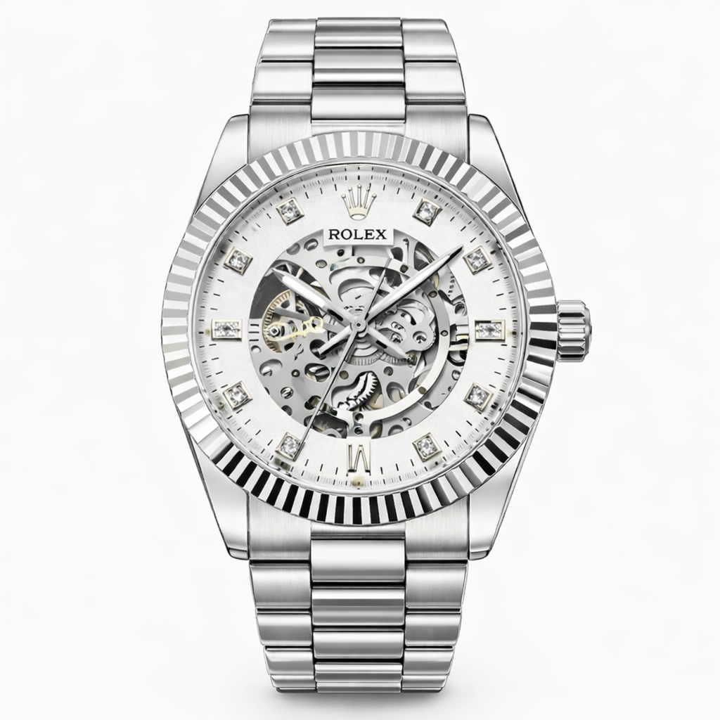 Rolex Skeleton Automatic – Stainless Steel