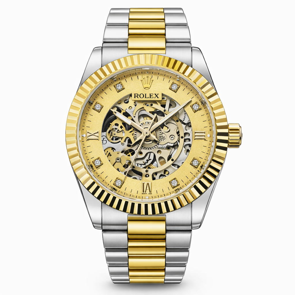 Rolex Skeleton Automatic – Stainless Steel