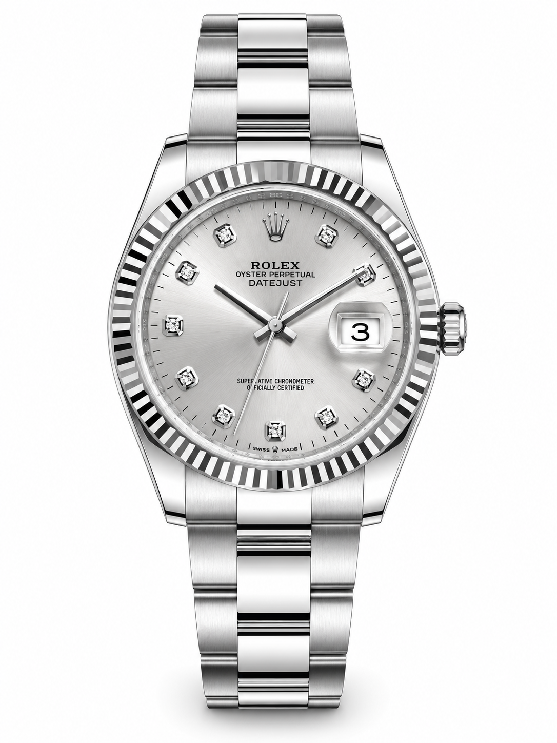 Rolex Datejust Silver