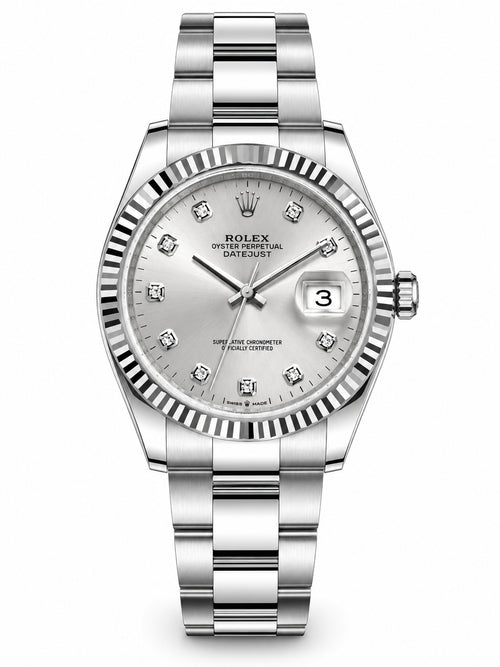 Rolex Datejust Silver