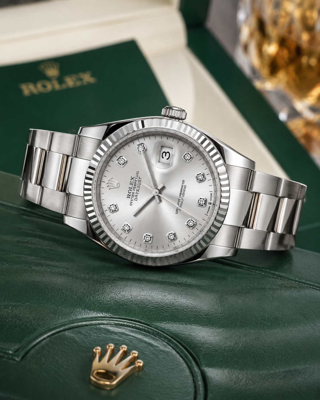 Rolex Datejust Silver