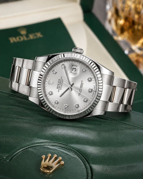 Rolex Datejust Silver