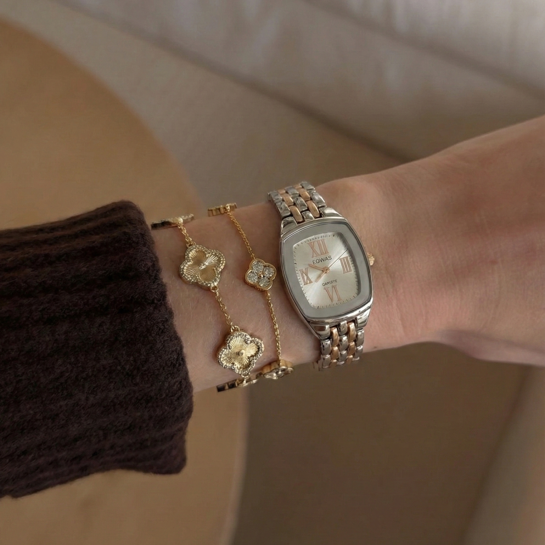 Heritage Oval Two-Tone Watch